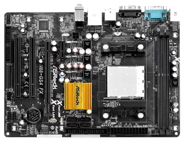 Материнская плата ASRock N68-GS4 FX microATX фото 1 — HTPC-Home.ru