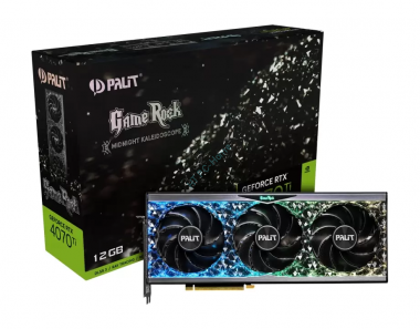 Видеокарта Palit (NED407T019K9-1045G) GeForce RTX 4070 Ti 12Gb GAMEROCK — HTPC-Home.ru
