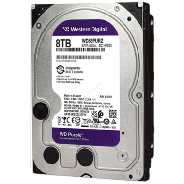 Жесткий диск 8Tb Western Digital Purple WD85PURZ 3.5&quot;  — HTPC-Home.ru