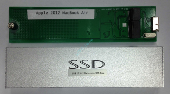 Внешний корпус SSD Sintech Electronic Apple 2012 MacBook Air to USB3.0, Серебристый (PA-U3MC2012)