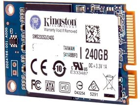 Твердотельный накопитель 240Gb Kingston SMS200S3/240G mSATA MLC фото 1 — HTPC-Home.ru