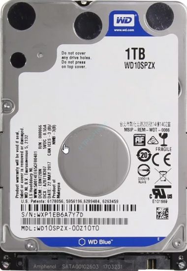 Жесткий диск 1Тб Western Digital WD Blue Mobile WD10SPZX — HTPC-Home.ru