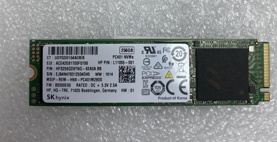  Твердотельный накопитель SK Hynix 256GB PC401 HFS256GD9TNG фото 1 — HTPC-Home.ru