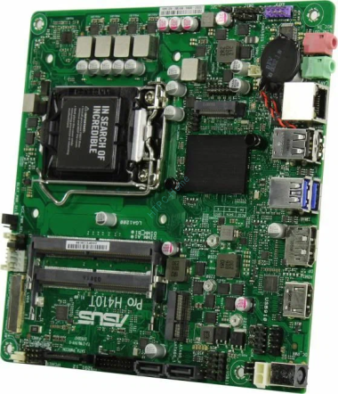 Материнская плата ASUS PRO H410T (OEM) LGA1200 H410 MiniATX 2DDR4 &mdash; HTPC-Home.ru