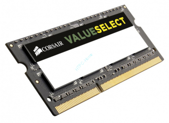 8Gb Corsair Value Select < CMSO8GX3M1A1600C11 > DDR3 SODIMM < PC3-12800 > CL11