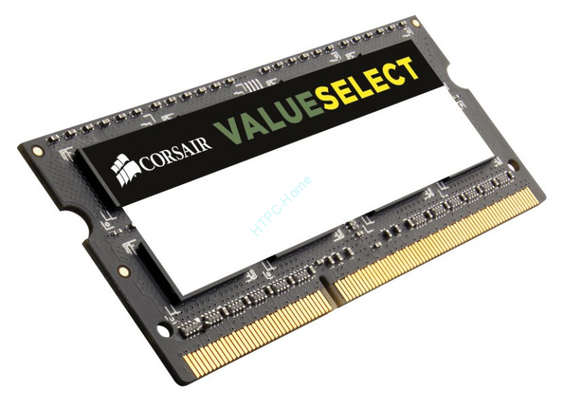 8Gb Corsair Value Select < CMSO8GX3M1A1600C11 > DDR3 SODIMM < PC3-12800 > CL11 фото 1 — HTPC-Home.ru