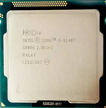 Intel Core i3-3240T 2.9 GHz / 2core / SVGA HD Graphics 2500 / 0.5+3Mb / 55W / 5 GT / s LGA1155