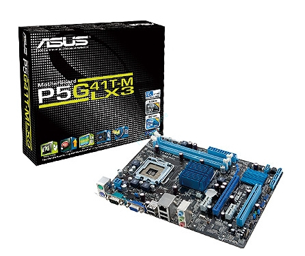 Socket 775 ASUS P5G41T M LX3 RTL LGA775 G41 PCI E SVGA GbLAN SATA MicroATX 2DDR III PC3 8500 5 100 HTPC Home.ru