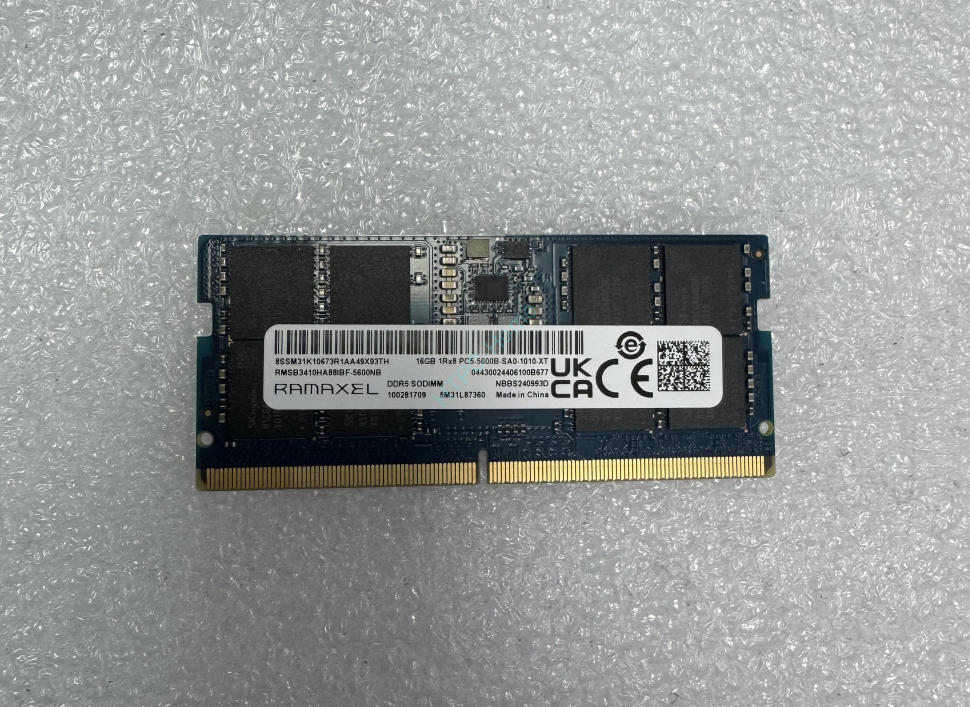 Оперативная память 16Gb Ramaxel RMSB3410HA88IBF-5600NB DDR5 5600 SODIMM  фото 1 — HTPC-Home.ru