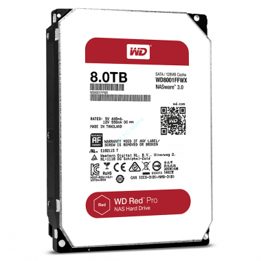 Жесткий диск 8Tb Western Digital Red Pro WD8001FFWX 3.5&quot; 7200rpm 128Mb  — HTPC-Home.ru