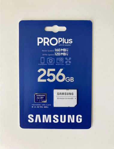 Карта памяти 256ГБ Samsung Pro Plus MB-MD256KA — HTPC-Home.ru