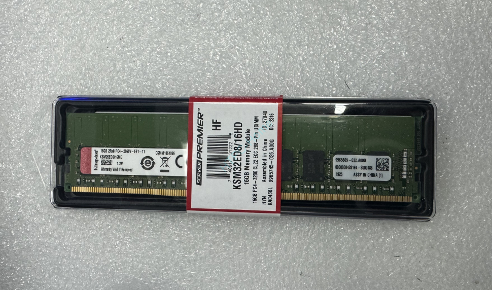 Оперативная память 16Gb Kingston KSM32ED8/16HD DDR4 DIMM PC4-25600 ECC CL22 фото 1 — HTPC-Home.ru