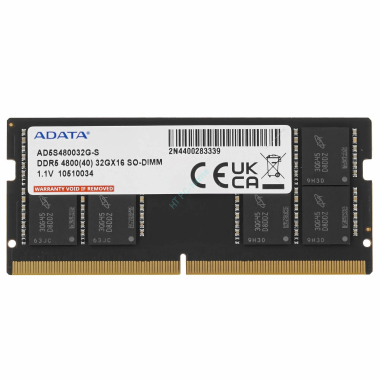 Оперативная память 32Gb ADATA AD5S480032G-S DDR5 4800 SODIMM — HTPC-Home.ru