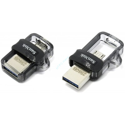 Флешка 256GB SanDisk Ultra Dual Drive m3.0  фото 1 — HTPC-Home.ru