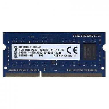 Оперативная память 4Gb Kingston HP16D3LS1KBG/4G DDR3 1600 SODIMM  — HTPC-Home.ru