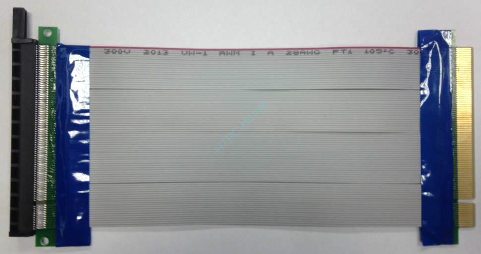 Riser Card Sintech Electronic PCI-Express 16x to 16x Гибкий шлейф 20см фото 1 — HTPC-Home.ru