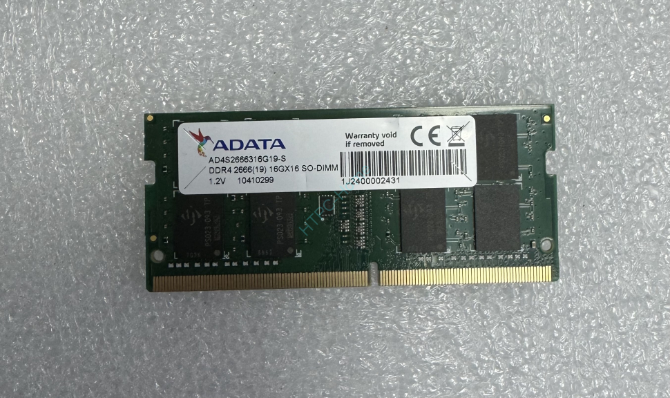 Оперативная память 16GB ADATA AD4S2666316G19-S DDR4 2666MHz SODIMM CL19  фото 1 — HTPC-Home.ru