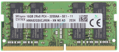 Оперативная память 16Gb Hynix  HMA82GS6CJR8N-XN DDR4 3200 SODIMM  — HTPC-Home.ru
