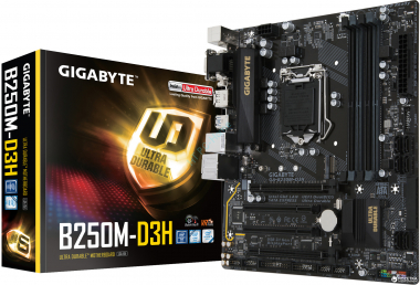 Материнская плата GIGABYTE GA-B250M-D3H LGA1151 — HTPC-Home.ru