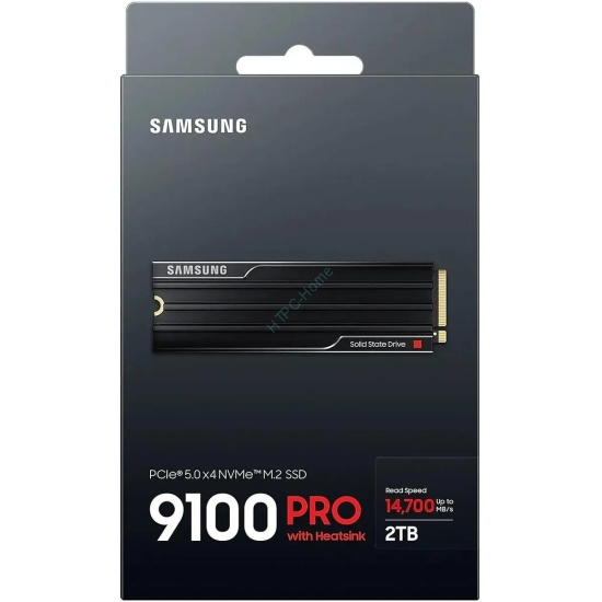 Твердотельный накопитель 2Tb Samsung 9100 PRO MZ-VAP2T0CW M.2 PCI-E Gen 5.0 x4 фото 1 &mdash; HTPC-Home.ru
