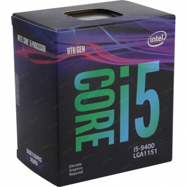 Процессор Intel Core i5-9400 Coffee Lake 2900MHz LGA1151 v2 — HTPC-Home.ru