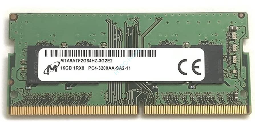 Оперативная память 16Gb Micron MTA8ATF2G64HZ-3G2B2 DDR4 3200 SODIMM фото 1 — HTPC-Home.ru