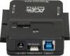 Адаптер-переходник AgeStar 3FBCP1, для 2.5" и 3.5" дисков, черный фото 2 &mdash; HTPC-Home.ru