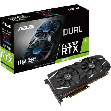 Видеокарта 11264Mb nVidia GeForce RTX2080 Ti ASUS PCI-E DUAL-RTX2080TI-11G — HTPC-Home.ru