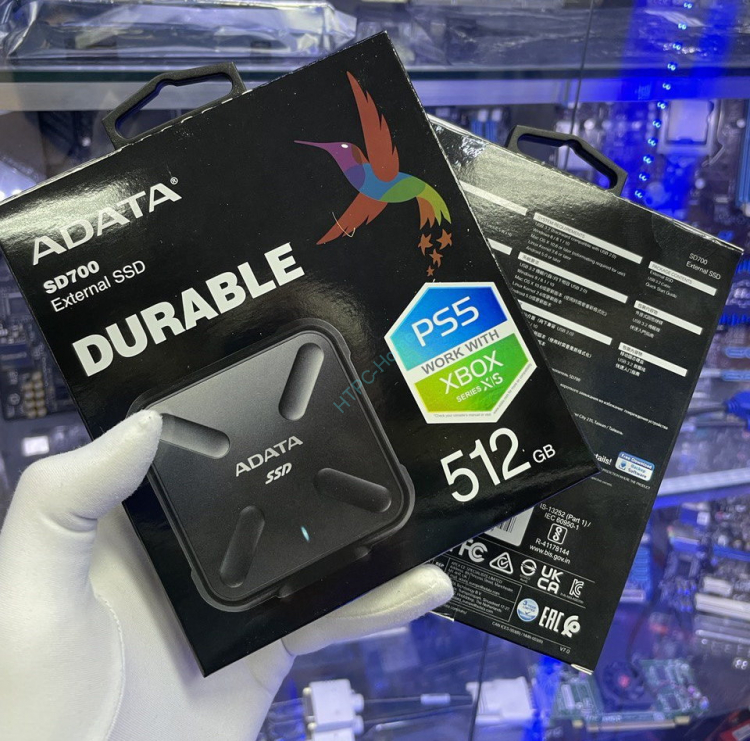 SSD 512Gb USB3.2 ADATA SD700 ASD700 512GU31 CYL 5 000 HTPC Home.ru